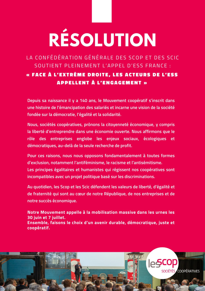 résolution CG scop